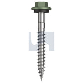 Hobsons - #12-11 x 50 Pale Eucalypt (Mist Green)-Cl4 As3566 + Scratchguard Type 17 Hex Head + Washer | Fs610-Pe (Pack Of 200)